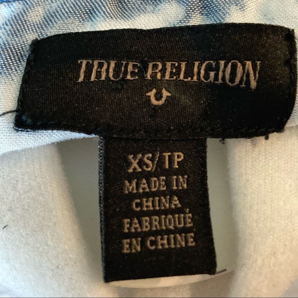 TRUE RELIGION TYE DYE LOOK TOP - Picture 8 of 9
